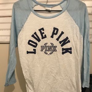 Quarter sleeve PINK tee